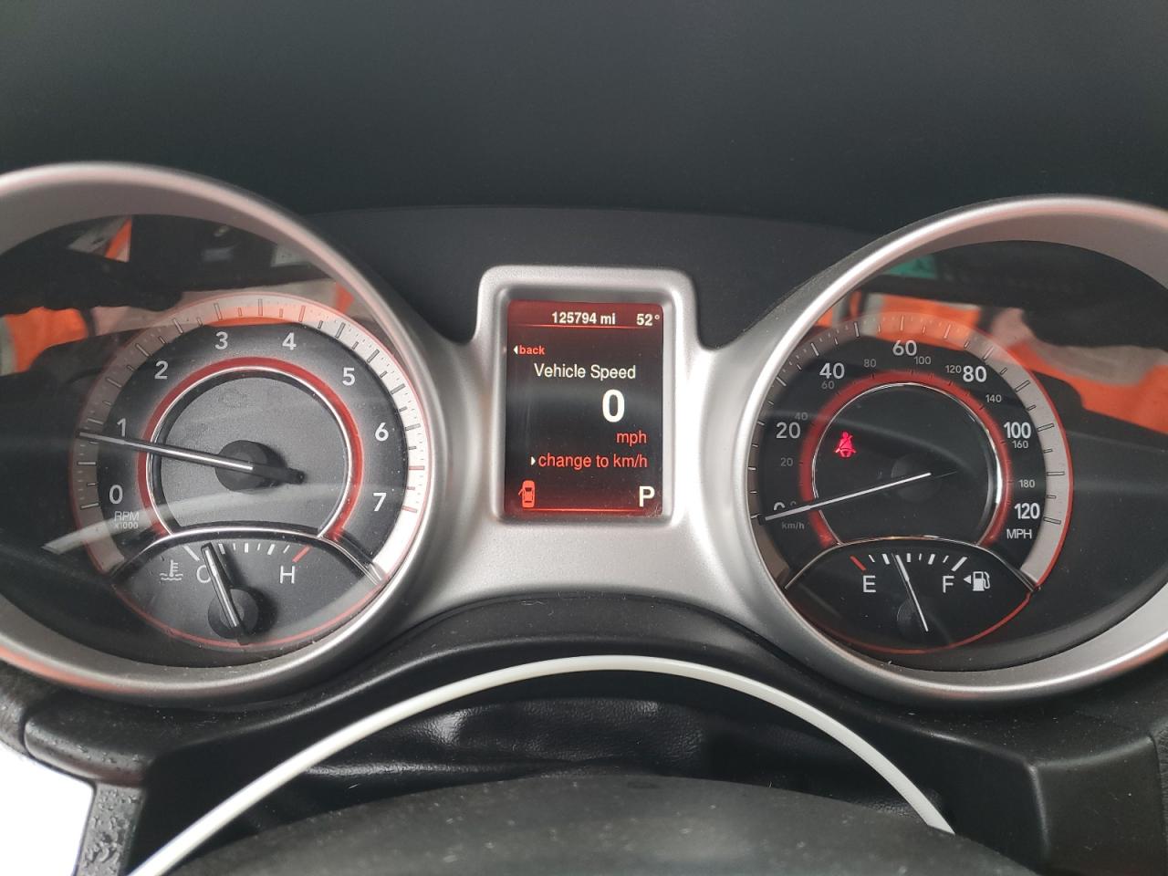 2014 Dodge Journey VIN 3C4PDCBG5ET281351 Copart auction photo, mechanical / minor dent/scratches damage thumbnail 9