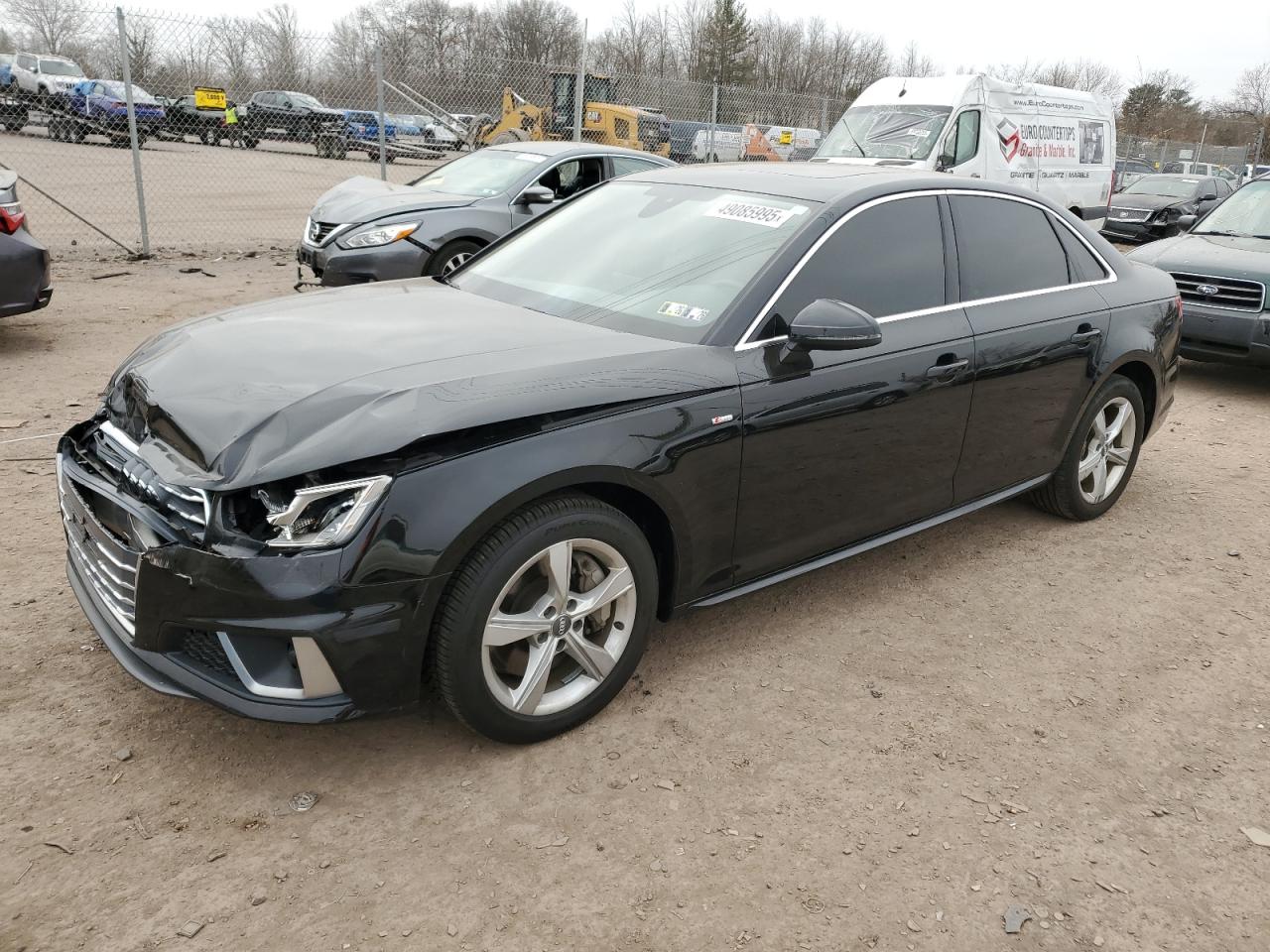 2019 Audi A4 VIN WAUDNAF4XKA108414