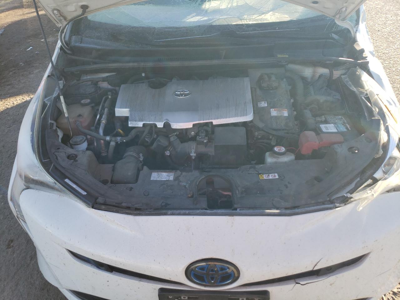 2017 Toyota Prius VIN JTDKBRFU2H3575082 Copart auction photo, front end / side damage thumbnail 11