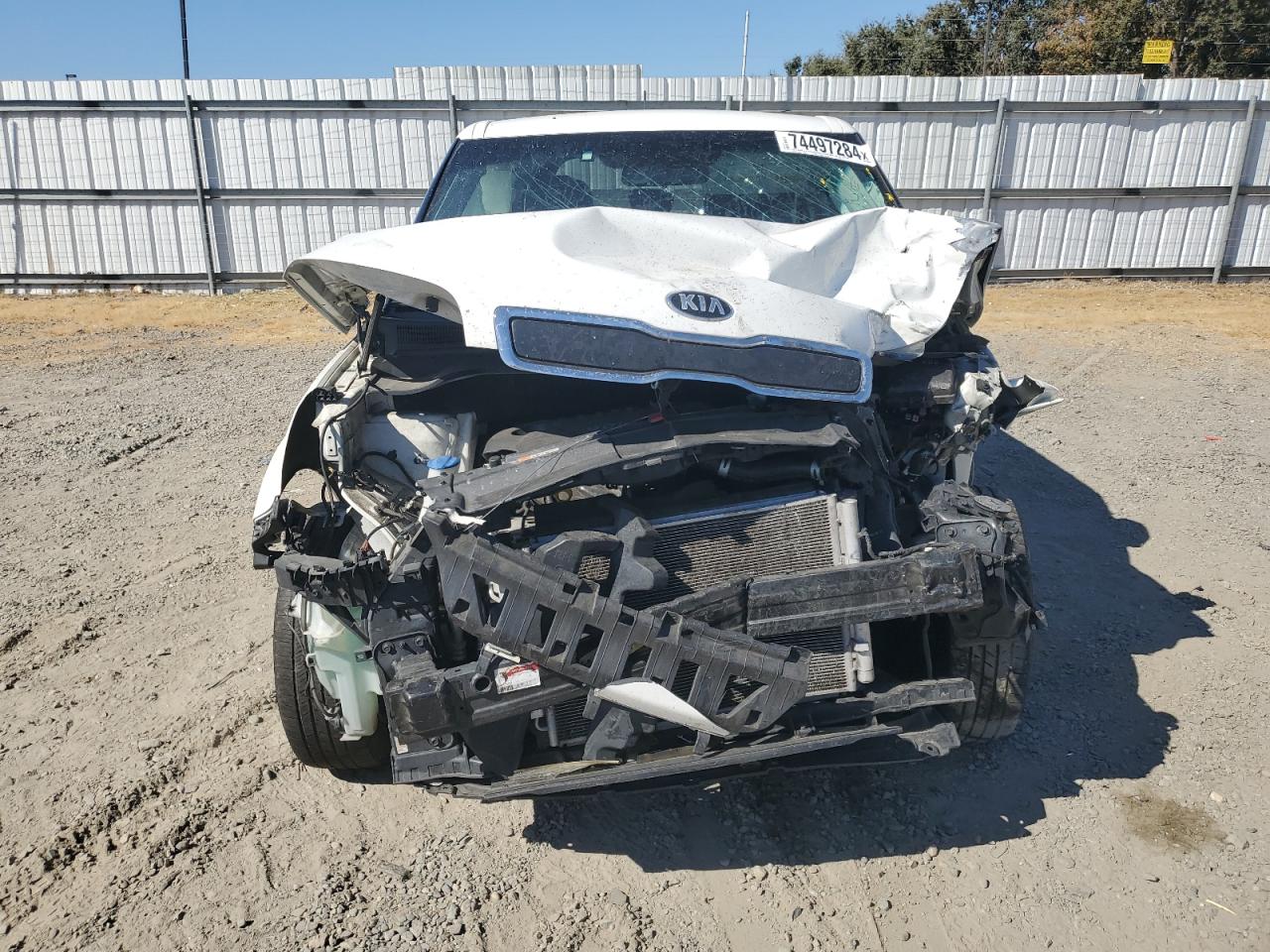 2016 KIA Soul VIN KNDJN2A21G7393381 Copart auction photo, front end damage thumbnail 5