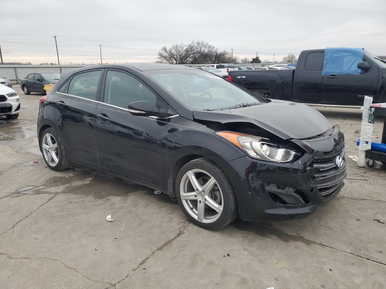 2016 Hyundai Elantra VIN KMHD35LH7GU282708 Copart auction photo, front end damage thumbnail 4