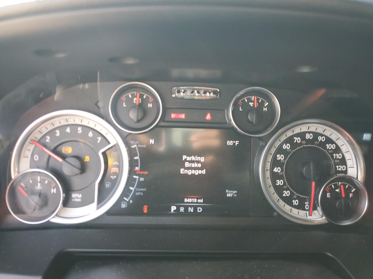 2015 RAM 1500 VIN 1C6RR7NTXFS711556 Copart auction photo, front end / side damage thumbnail 9