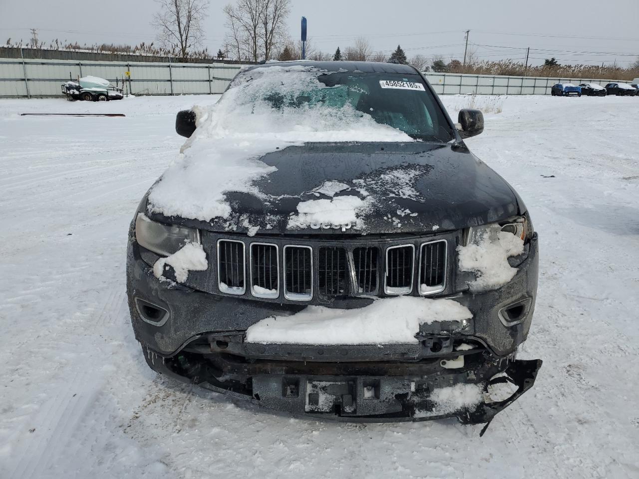2014 Jeep Grand Cherokee VIN 1C4RJFAG9EC215482 Copart auction photo, front end / mechanical damage thumbnail 5