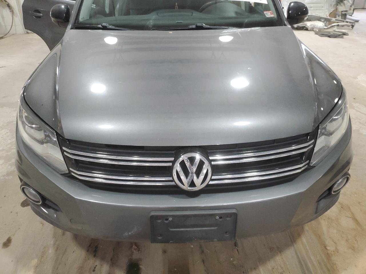 2017 Volkswagen Tiguan VIN WVGUV7AX5HK017377 Copart auction photo, side damage thumbnail 13