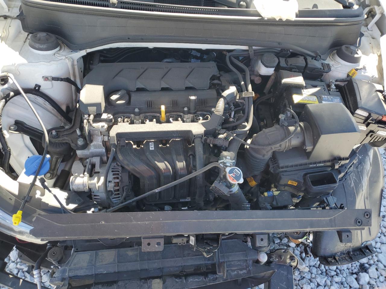 2021 Hyundai Venue VIN KMHRB8A32MU067959 Copart auction photo, front end / side damage thumbnail 11