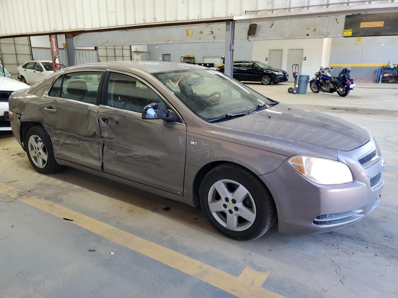 2008 Chevrolet Malibu VIN 1G1ZG57B58F228276 Copart auction photo, side / rear end damage thumbnail 4