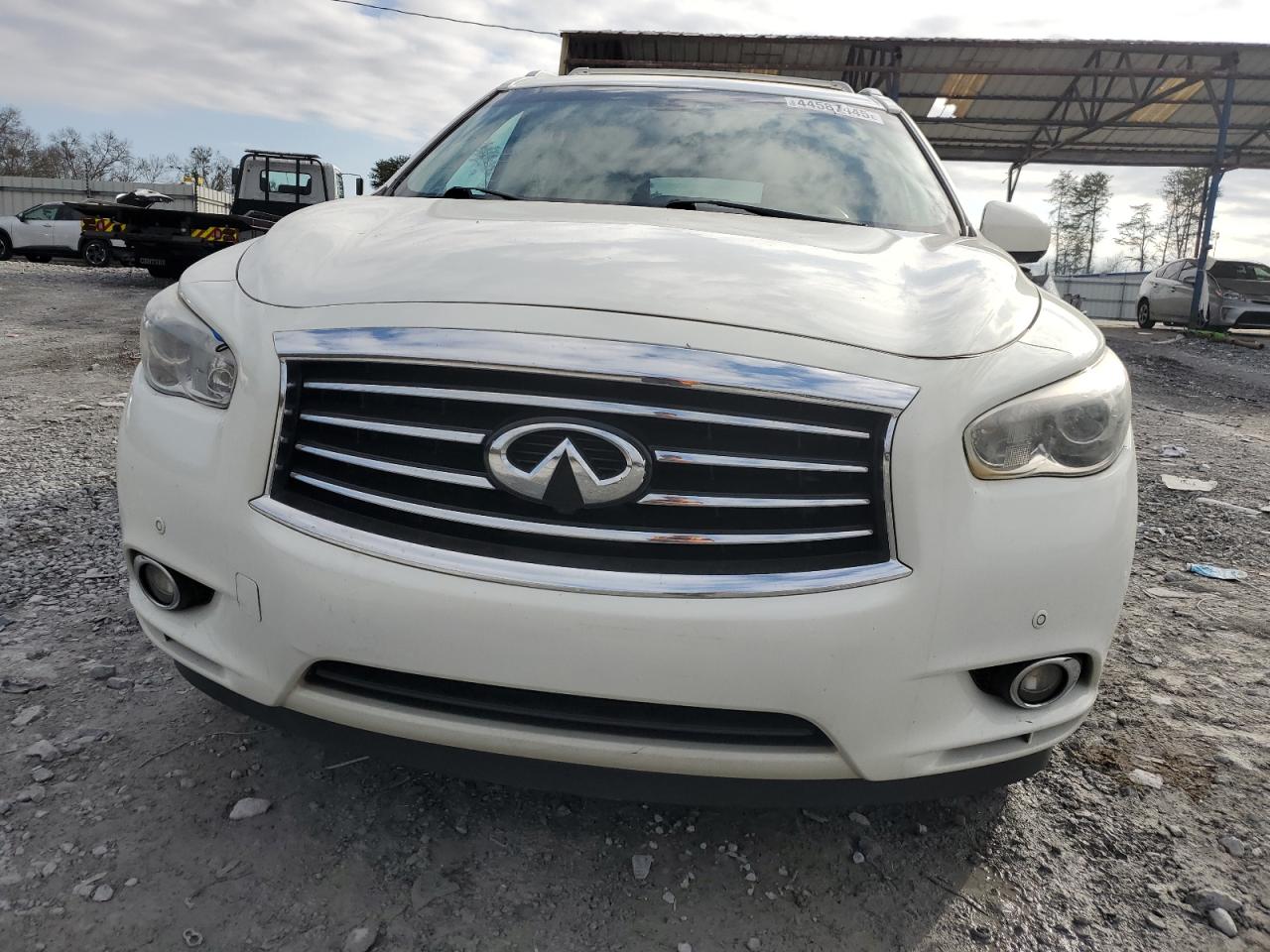2014 Infiniti QX60 VIN 5N1AL0MM6EC524988 Copart auction photo, side damage thumbnail 5