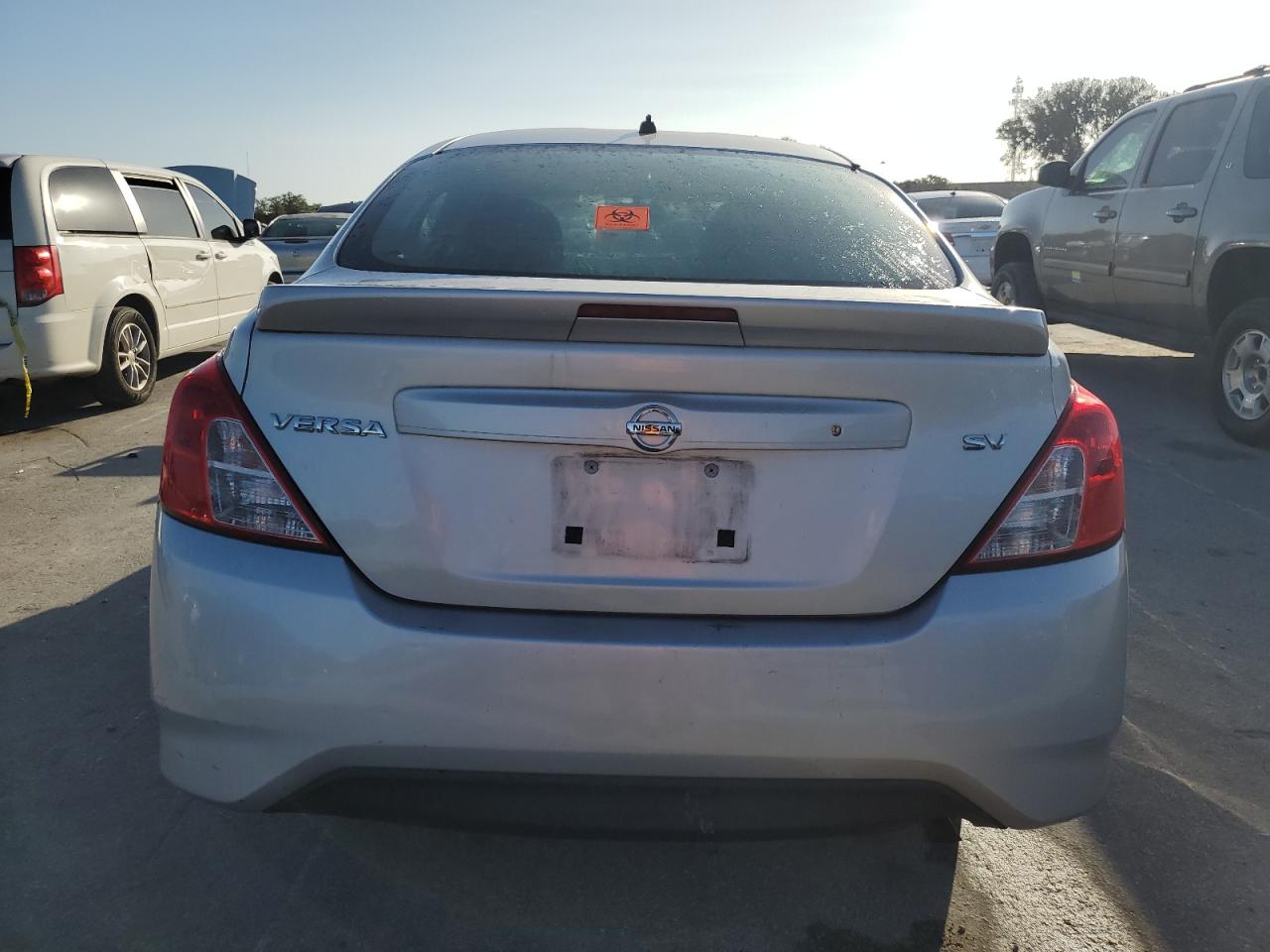 2017 Nissan Versa VIN 3N1CN7AP0HK452282 Copart auction photo, front end damage thumbnail 6
