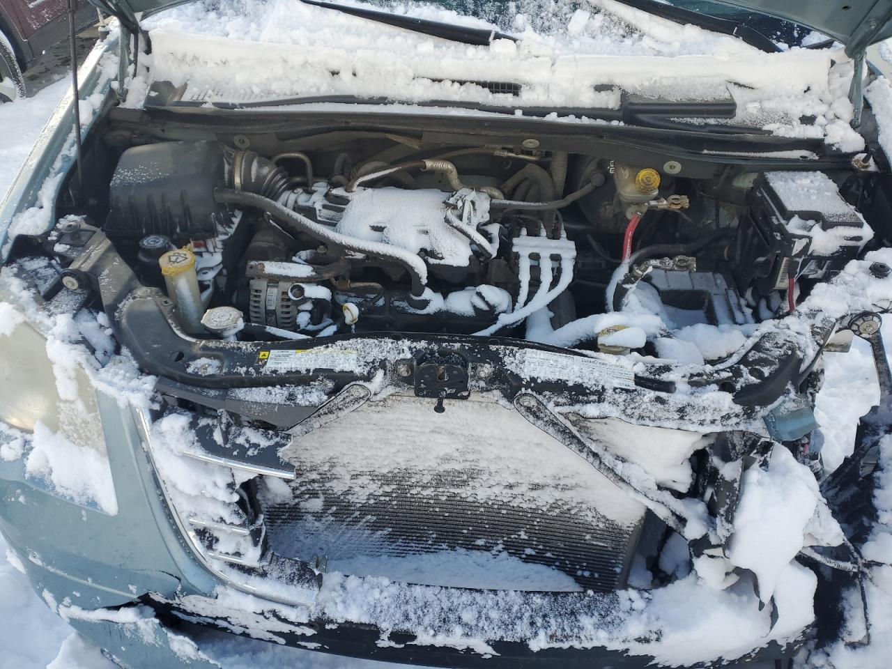 2008 Chrysler Town & Country VIN 2A8HR54P58R794601 Copart auction photo, front end damage thumbnail 12