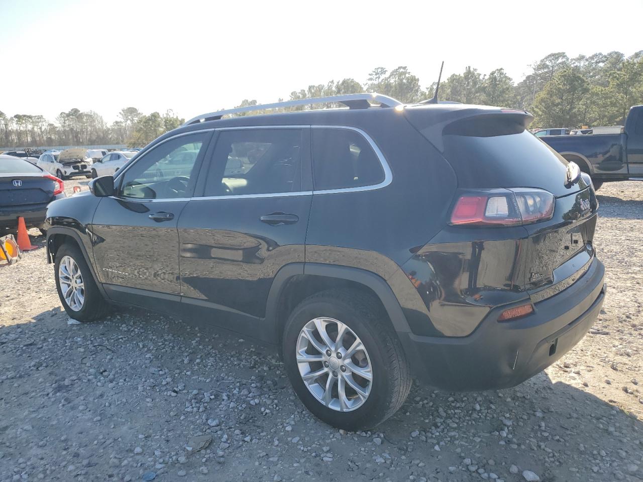 2019 Jeep Grand Cherokee VIN 1C4PJLCBXKD313322 Copart auction photo, front end / rear end damage thumbnail 2