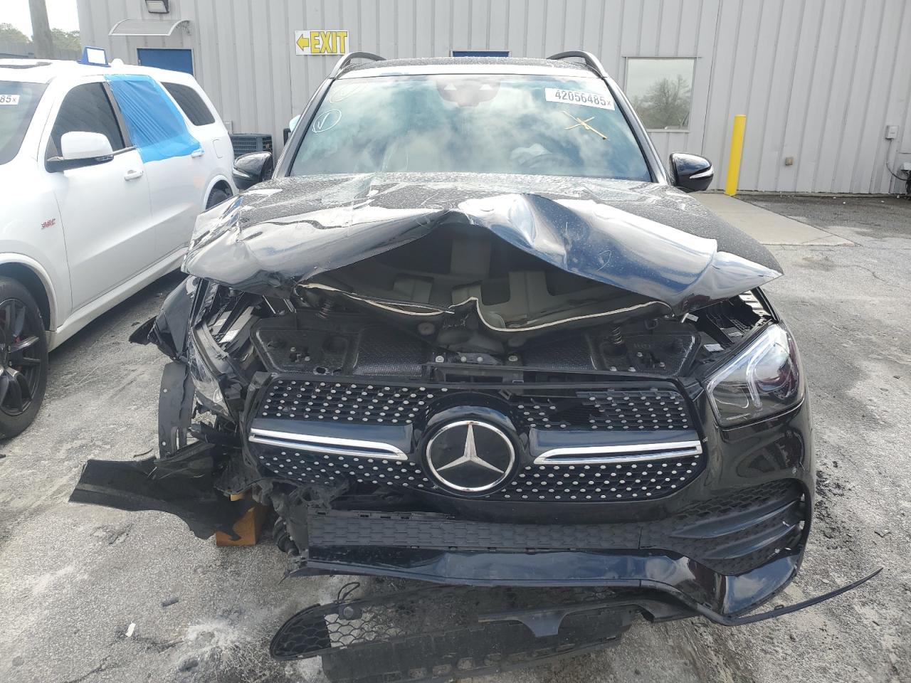 2022 Mercedes-Benz GLE VIN 4JGFB4KBXNA670422 Copart auction photo, front end damage thumbnail 5