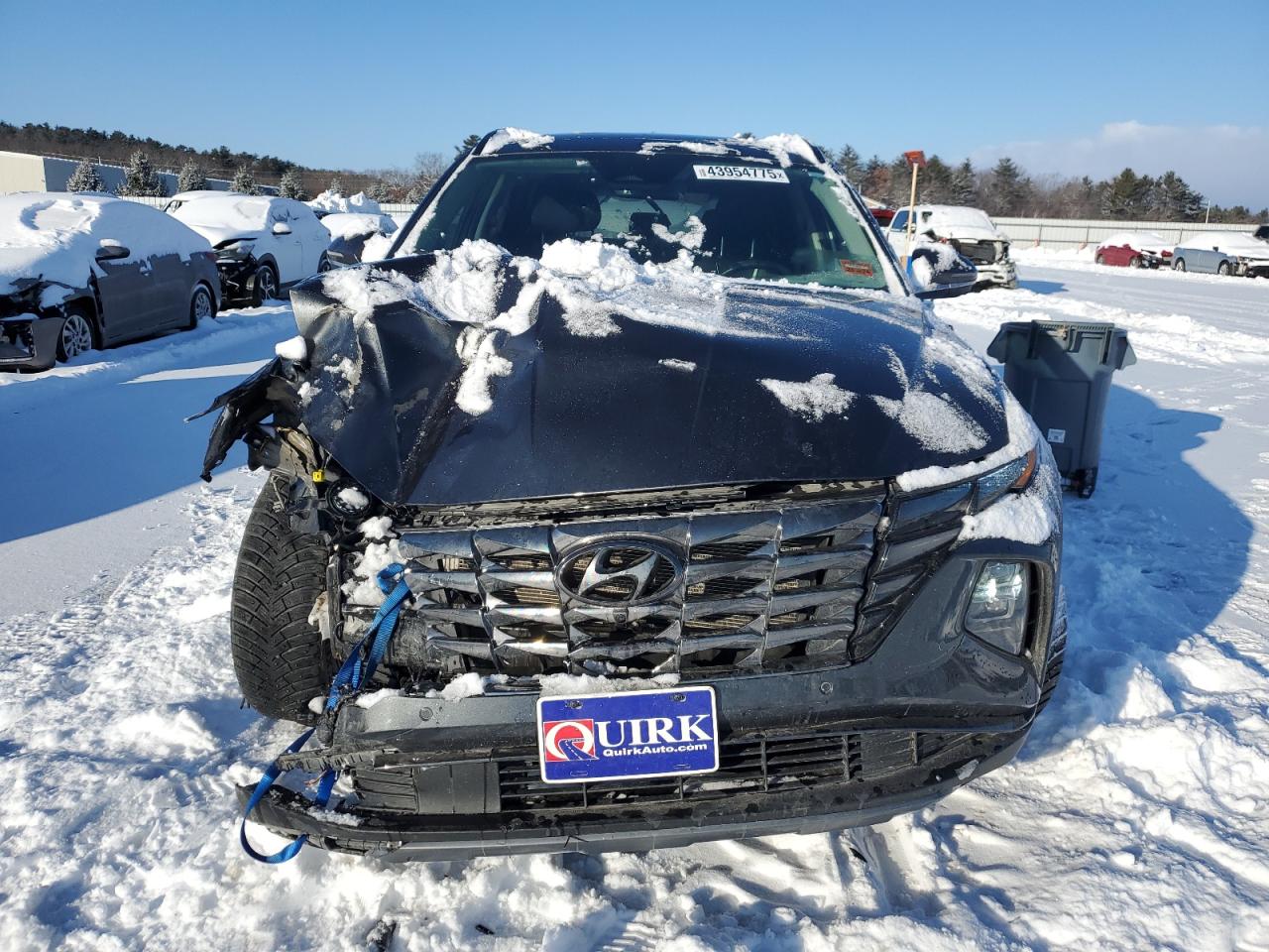 2023 Hyundai Tucson VIN 5NMJECAE7PH166608 Copart auction photo, front end / minor dent/scratches damage thumbnail 5