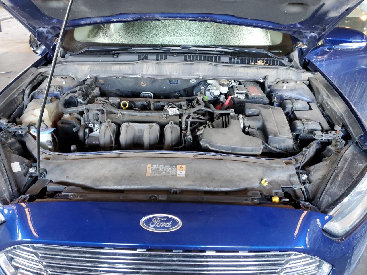 2014 Ford Fusion VIN 1FA6P0H71E5405324 Copart auction photo, side / all over damage thumbnail 13