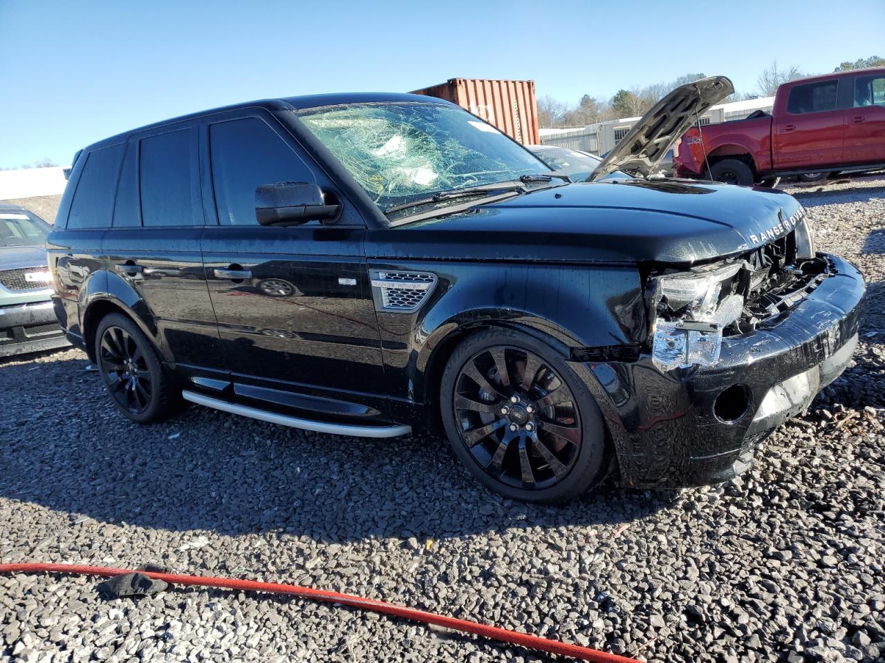 2010 Land Rover Range Rover VIN SALSH2E45AA238309 Copart auction photo, front end damage thumbnail 4