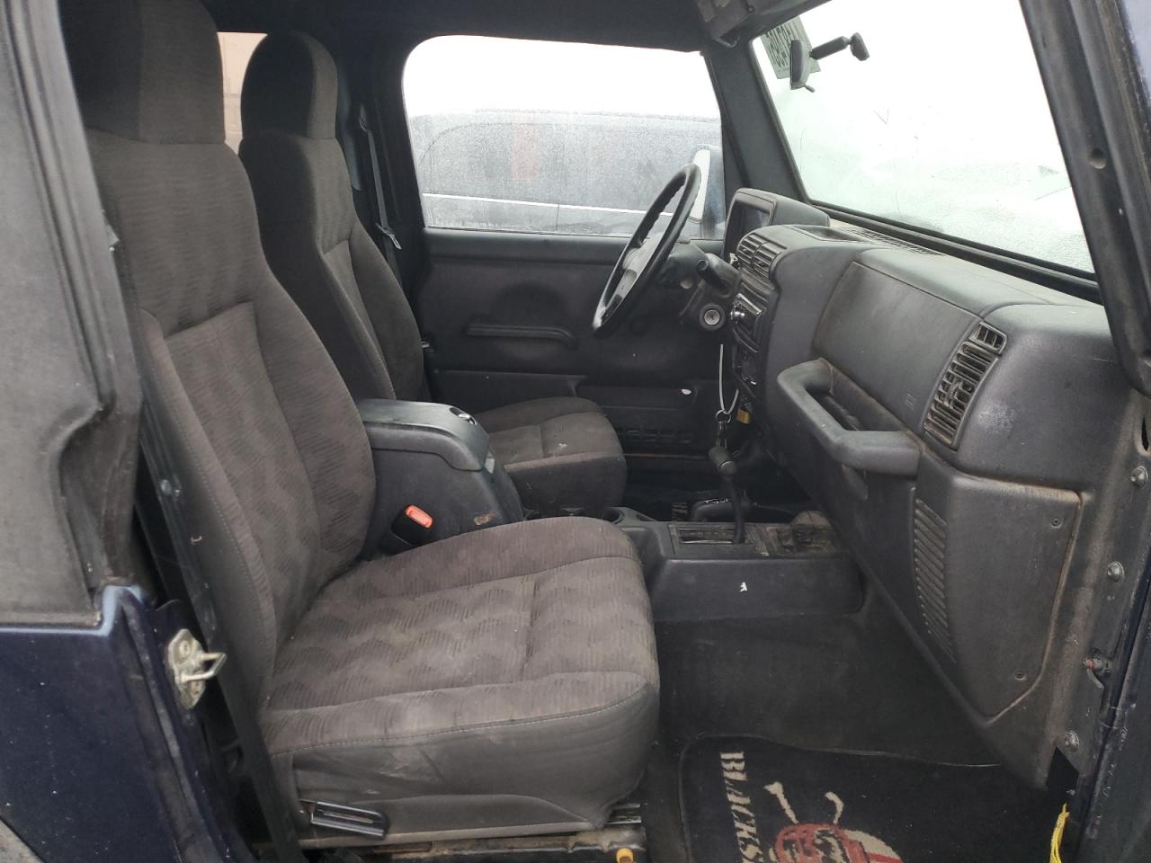 2004 Jeep Wrangler VIN 1J4FA39SX4P703707 Copart auction photo, mechanical damage thumbnail 10