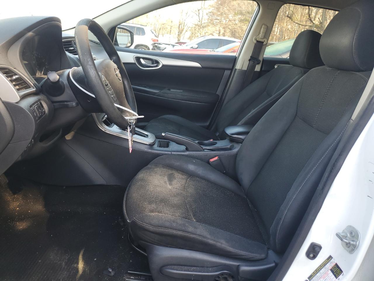 2015 Nissan Sentra VIN 3N1AB7AP1FY286395 Copart auction photo, side / front end damage thumbnail 7