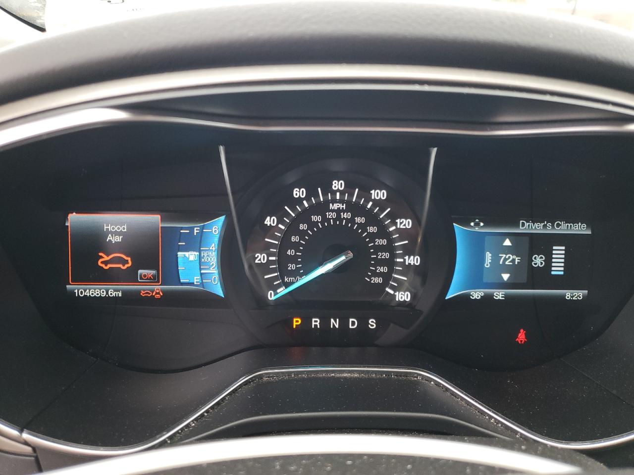 2015 Ford Fusion VIN 3FA6P0HD1FR120059 Copart auction photo, side / rear end damage thumbnail 9