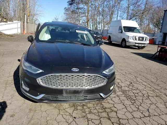 2020 Ford Fusion VIN 3FA6P0RU6LR157280 Copart auction photo, side damage thumbnail 11