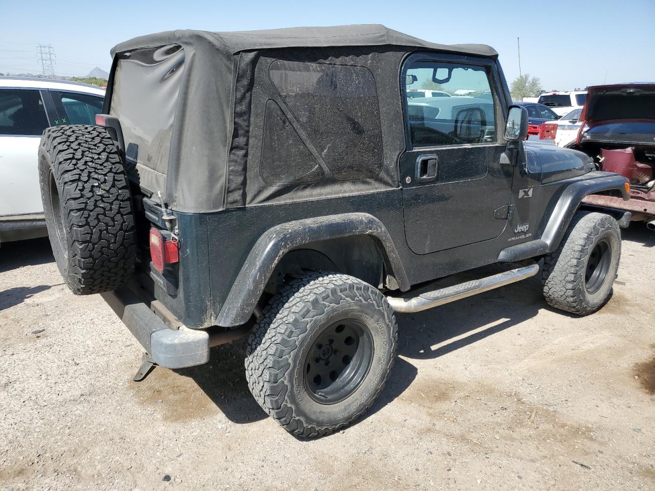 2005 Jeep Wrangler VIN 1J4FA39S15P345222 Copart auction photo, normal wear damage thumbnail 3