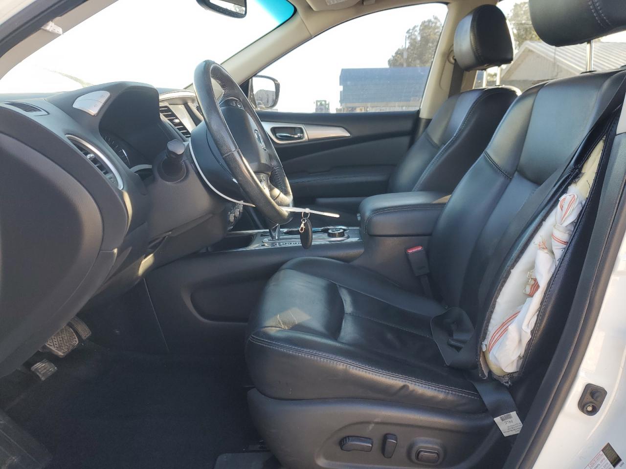 2017 Nissan Pathfinder VIN 5N1DR2MM9HC650435 Copart auction photo, rear end / front end damage thumbnail 7