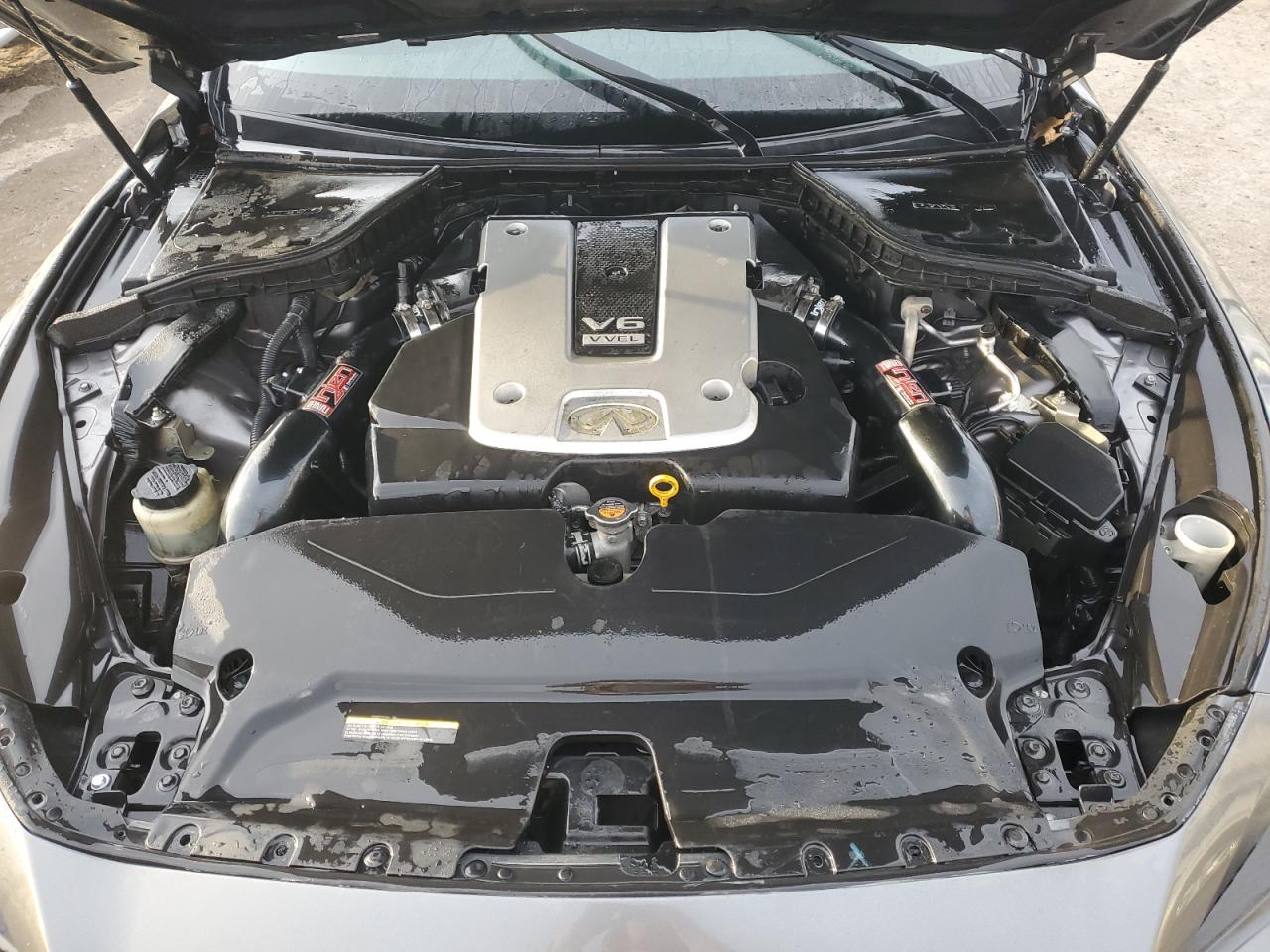 2015 Infiniti Q50 VIN JN1BV7APXFM356460 Copart auction photo, side / rear end damage thumbnail 11