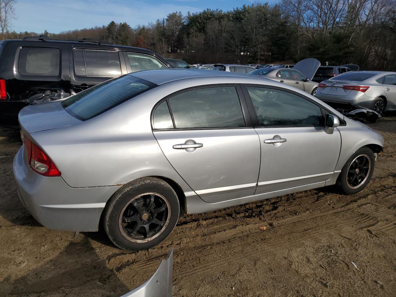 2009 Honda Civic VIN 2HGFA16529H321600 Copart auction photo, front end damage thumbnail 3