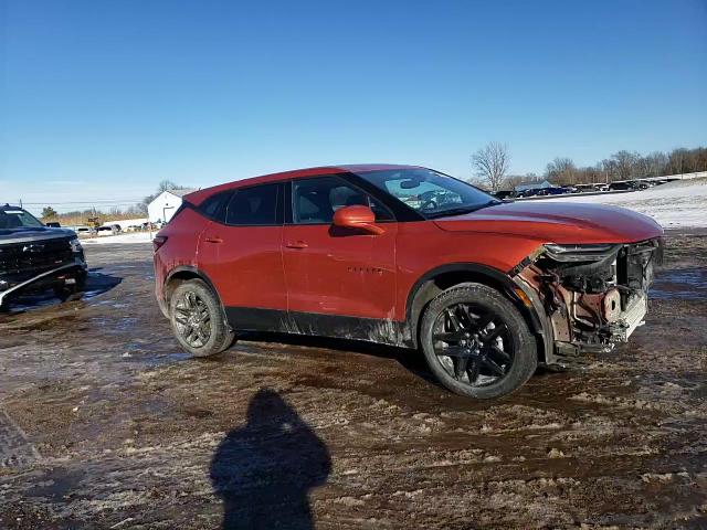 2021 Chevrolet Blazer VIN 3GNKBCR43MS577993 Copart auction photo, front end damage thumbnail 12