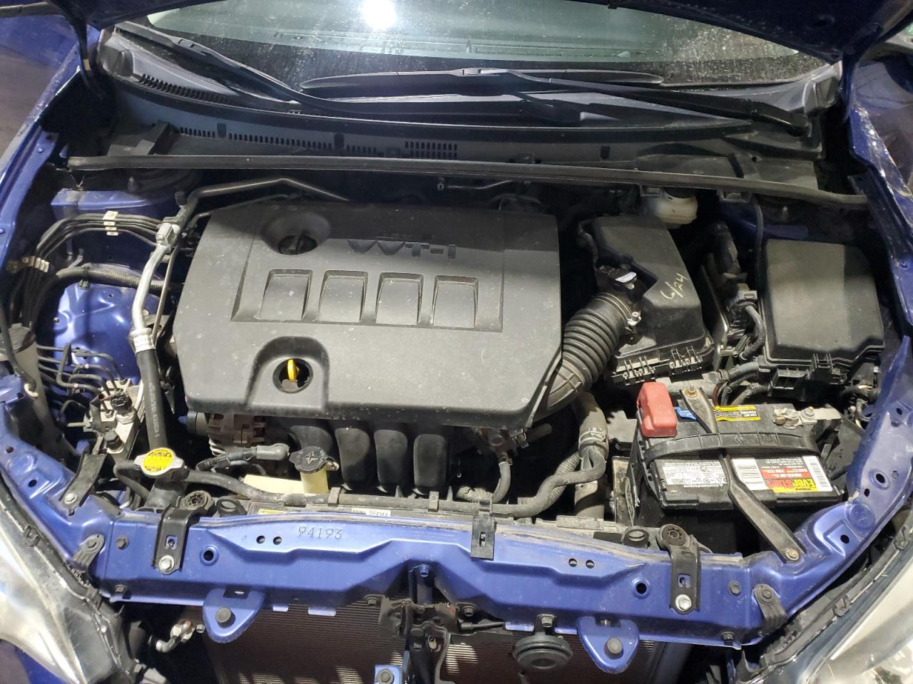 2015 Toyota Corolla VIN 2T1BURHE8FC263546 Copart auction photo, side / front end damage thumbnail 11