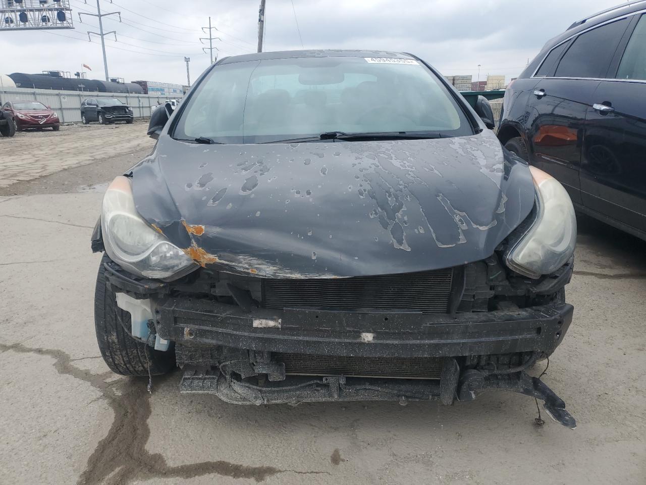 2013 Hyundai Elantra VIN 5NPDH4AE2DH237920 Copart auction photo, front end / minor dent/scratches damage thumbnail 5