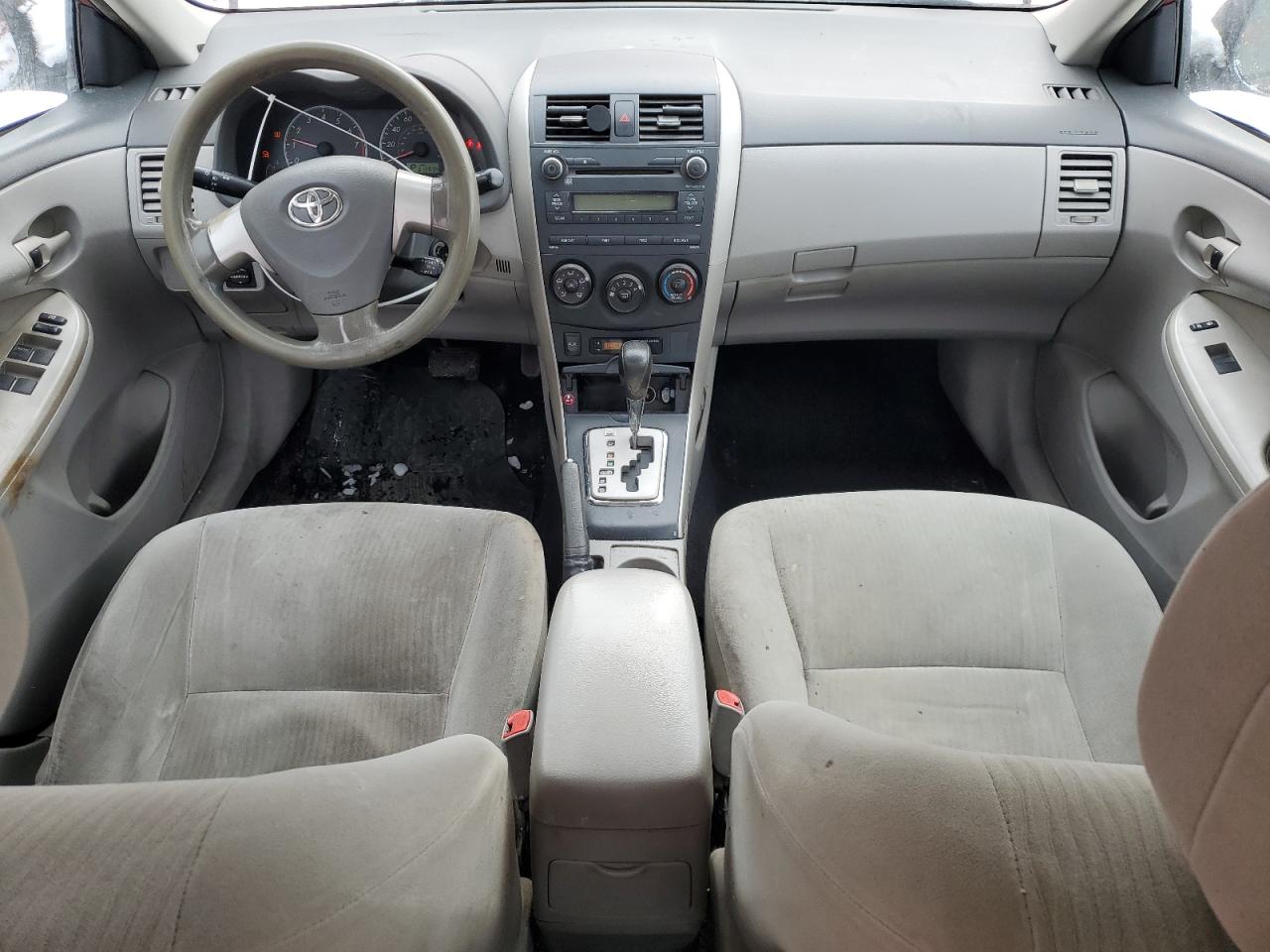 2010 Toyota Corolla VIN 2T1BU4EE0AC341141 Copart auction photo, mechanical / front end damage thumbnail 8
