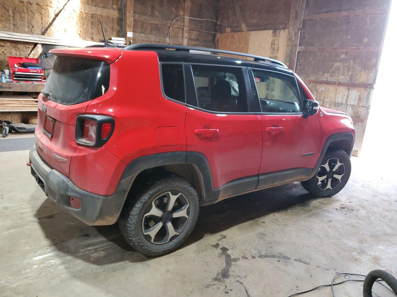 2020 Jeep Renegade VIN ZACNJBC12LPL35162 Copart auction photo, side / front end damage thumbnail 3