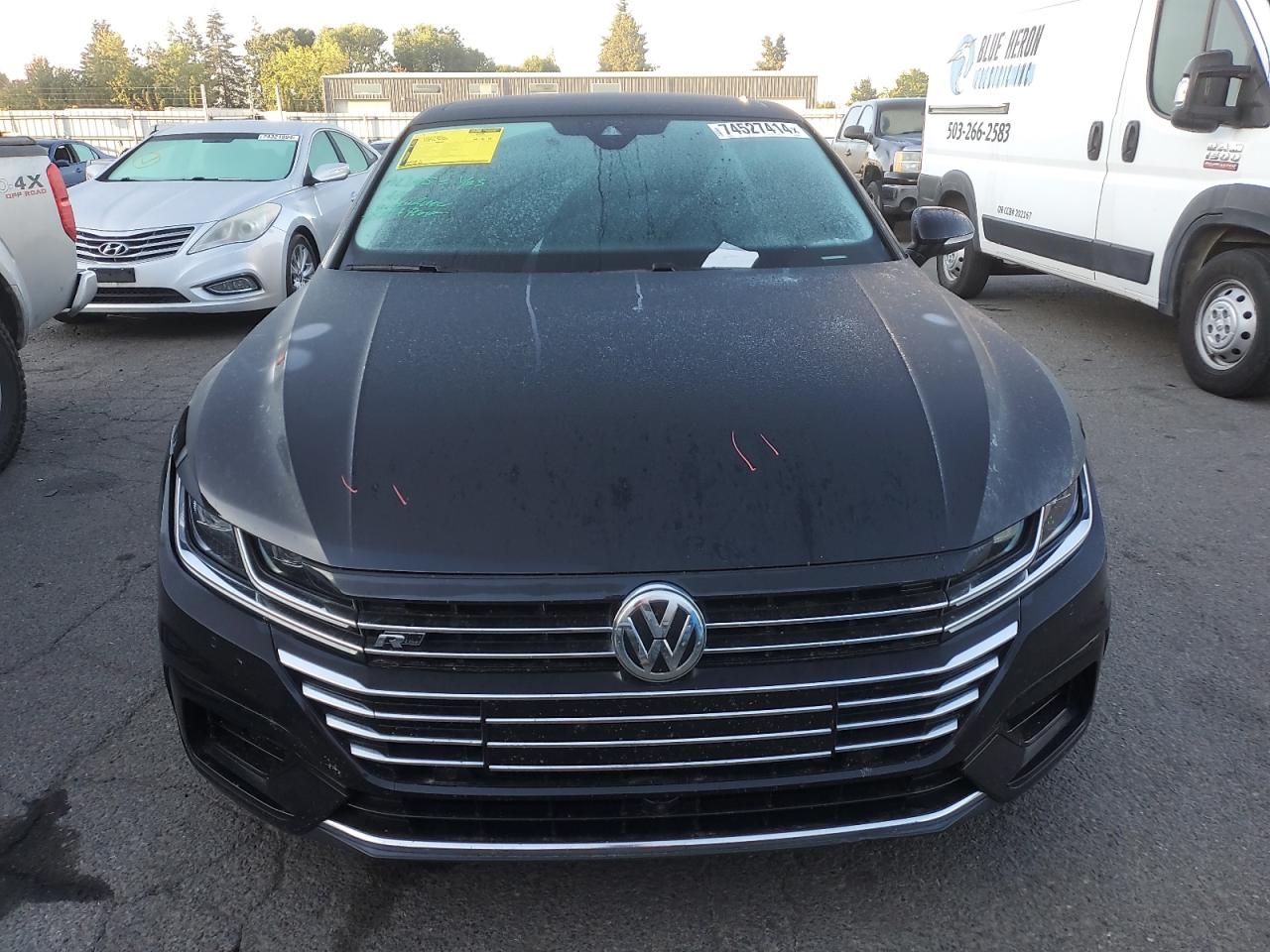 2019 Volkswagen Arteon VIN WVWTR7AN0KE000513 Copart auction photo, all over damage thumbnail 5
