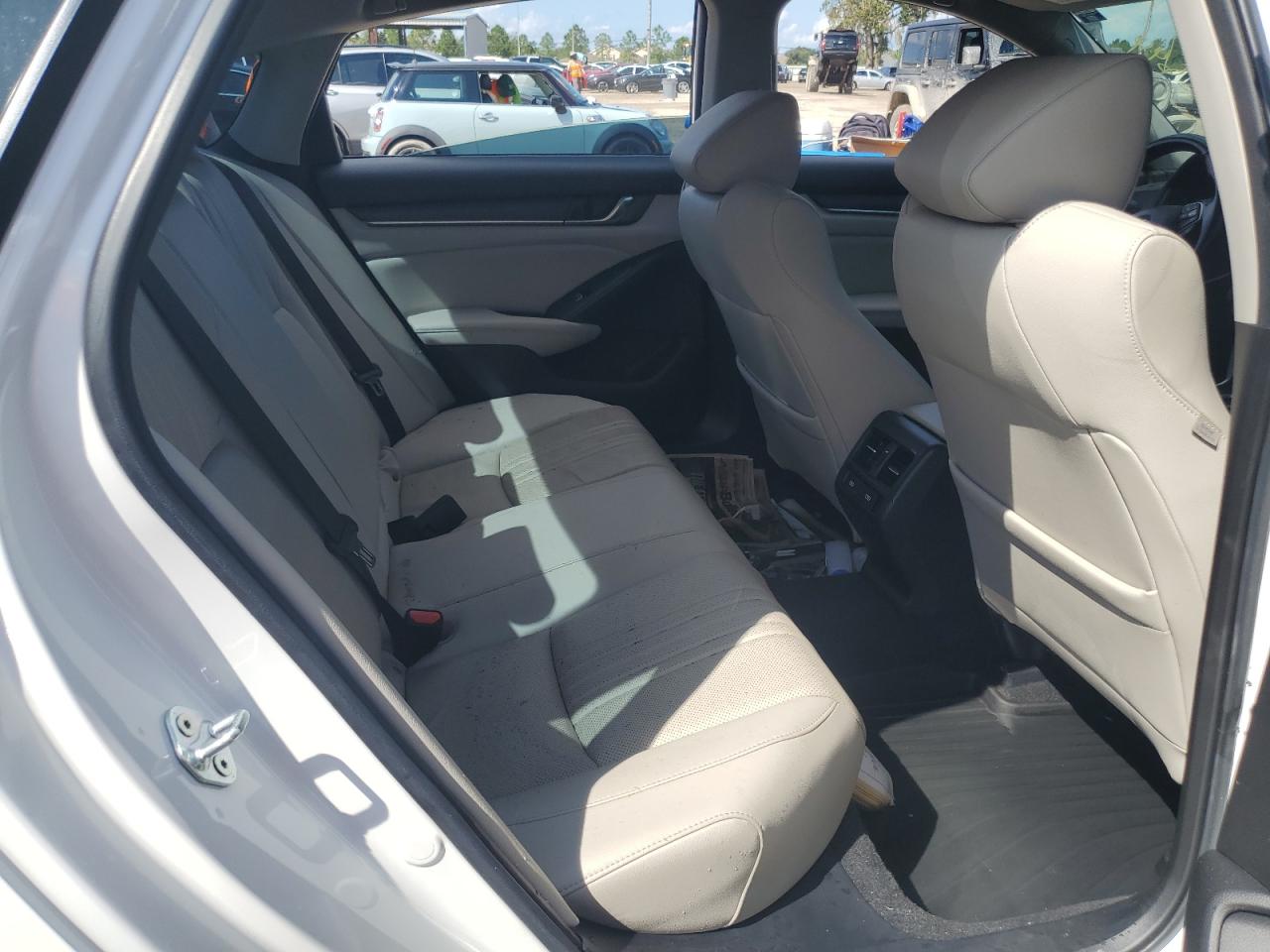 2022 Honda Accord VIN 1HGCV3F98NA005584 Copart auction photo, water/flood damage thumbnail 10