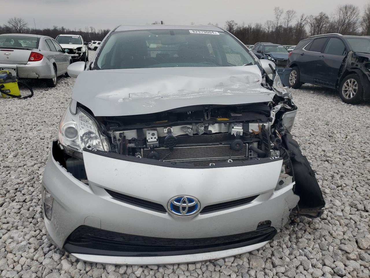 2015 Toyota Prius VIN JTDKN3DUXF0398710 Copart auction photo, front end / minor dent/scratches damage thumbnail 5