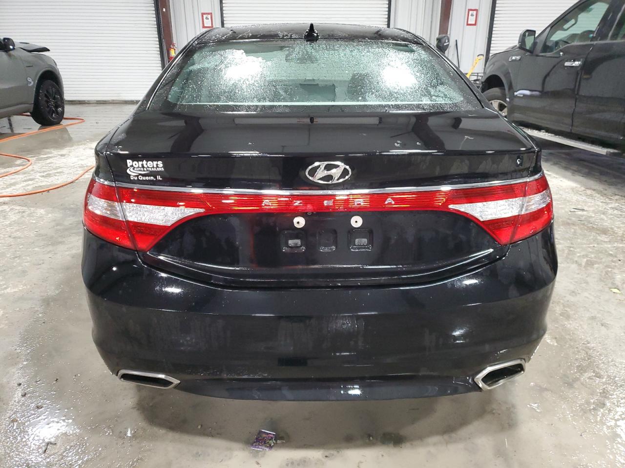 2016 Hyundai Azera VIN KMHFG4JG8GA555447 Copart auction photo, front end damage thumbnail 6