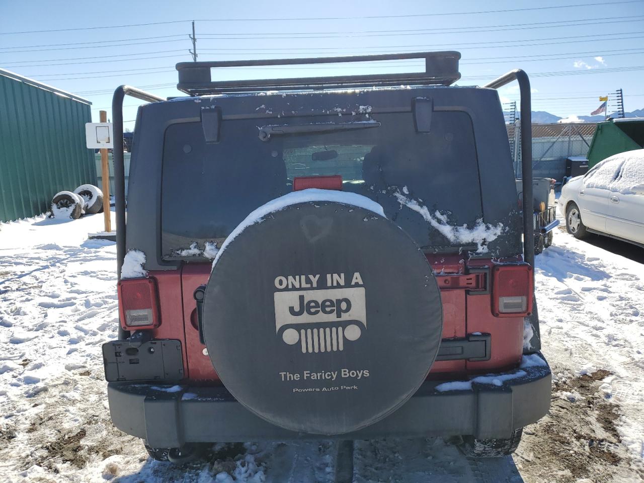 2013 Jeep Wrangler VIN 1C4BJWDG0DL587496 Copart auction photo, biohazard/chemical / front end damage thumbnail 6