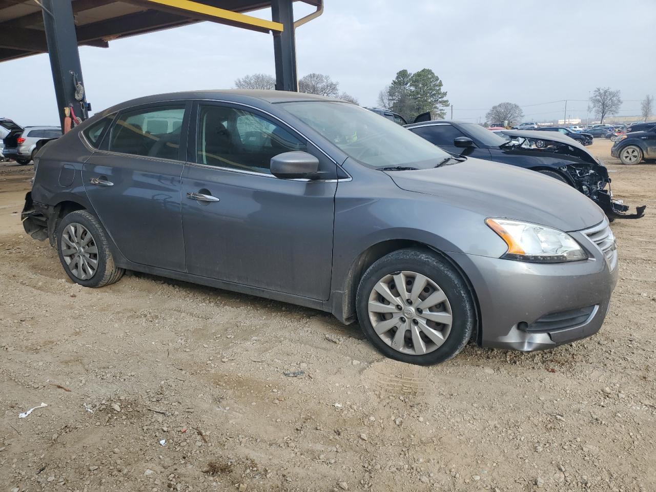 2015 Nissan Sentra VIN 3N1AB7AP2FY375117 Copart auction photo, rear end damage thumbnail 4