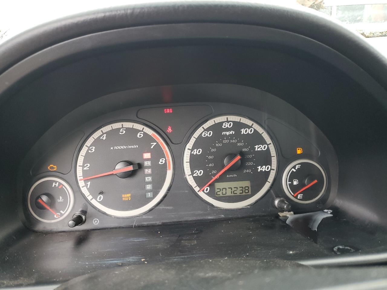 2003 Honda CR-V VIN JHLRD68473C001190 Copart auction photo, mechanical damage thumbnail 9