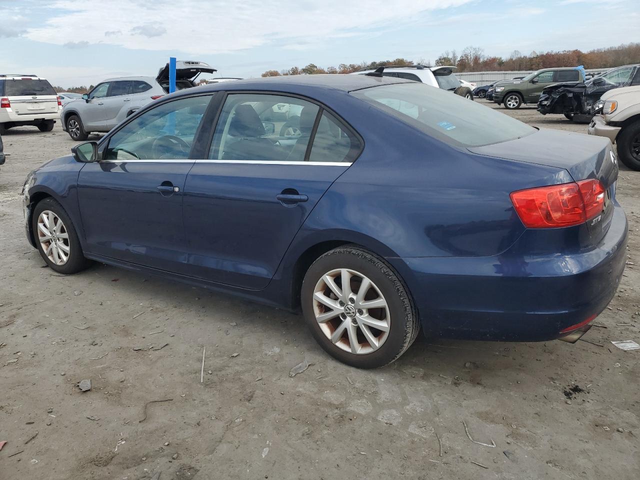 2014 Volkswagen Jetta VIN 3VWD17AJ2EM400142 Copart auction photo, front end damage thumbnail 2