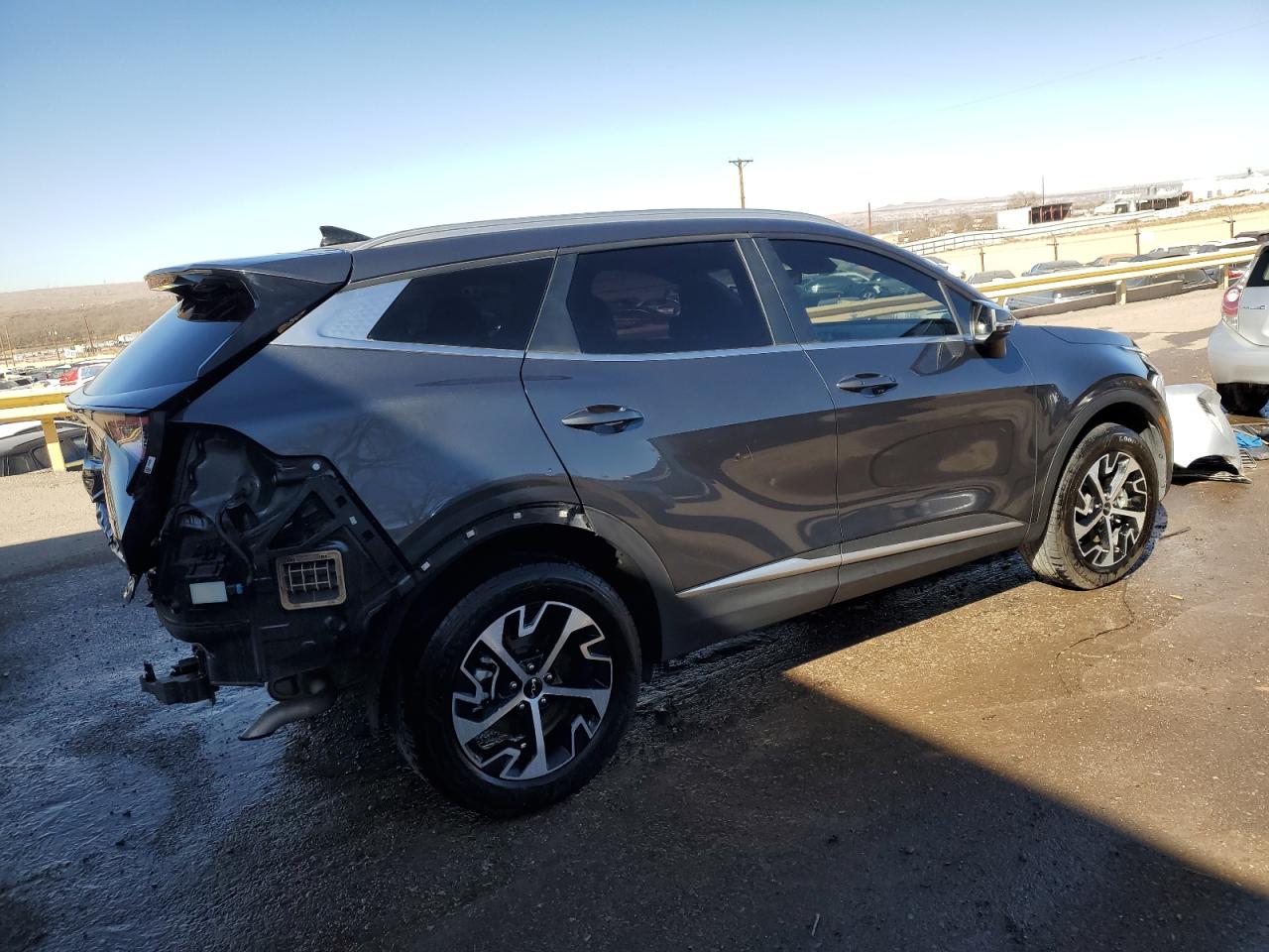 2023 KIA Sportage VIN KNDPVCAG9P7079991 Copart auction photo, rear end damage thumbnail 3