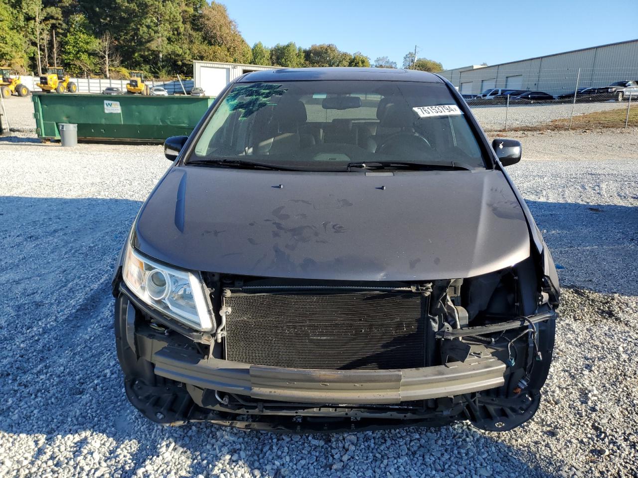 2011 Honda Odyssey VIN 5FNRL5H63BB073212 Copart auction photo, front end / mechanical damage thumbnail 5