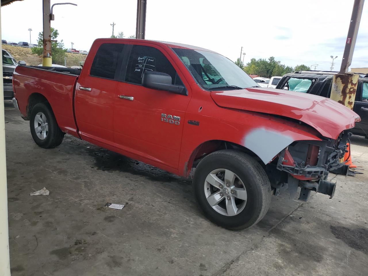2016 RAM 1500 VIN 1C6RR6GTXGS227329 Copart auction photo, front end damage thumbnail 4