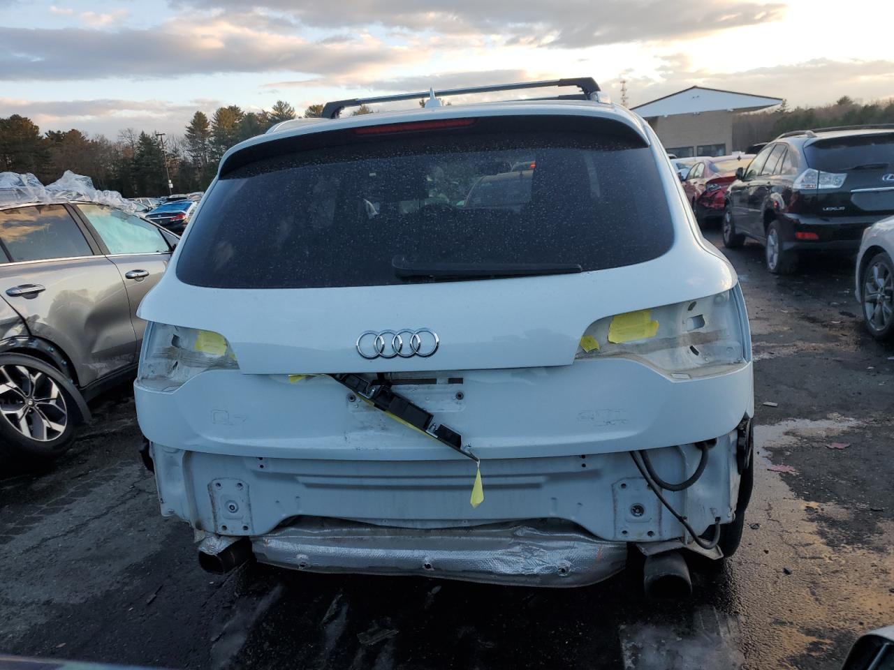 2015 Audi Q7 VIN WA1LGAFE8FD015360 Copart auction photo, all over damage thumbnail 6