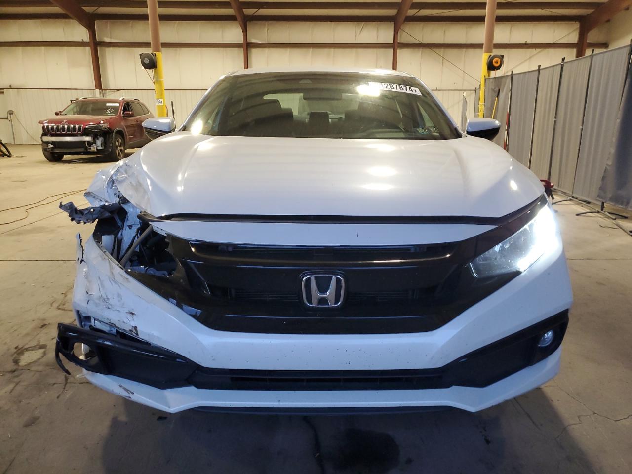 2020 Honda Civic VIN 2HGFC2F88LH544886 Copart auction photo, front end damage thumbnail 5