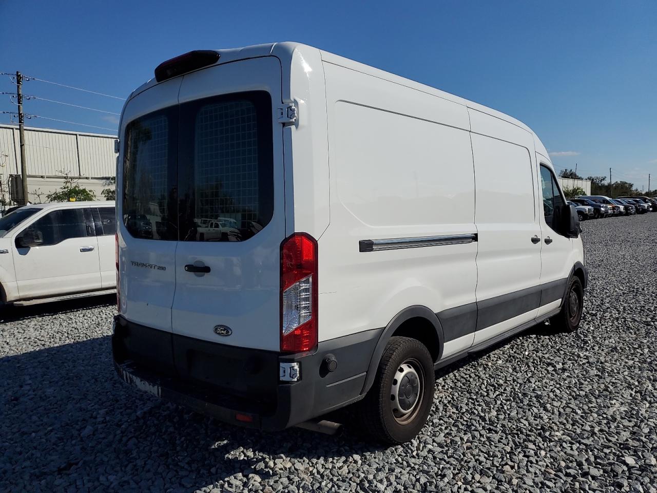 2020 Ford Transit VIN 1FTBR1C85LKB61099 Copart auction photo, front end / side damage thumbnail 4