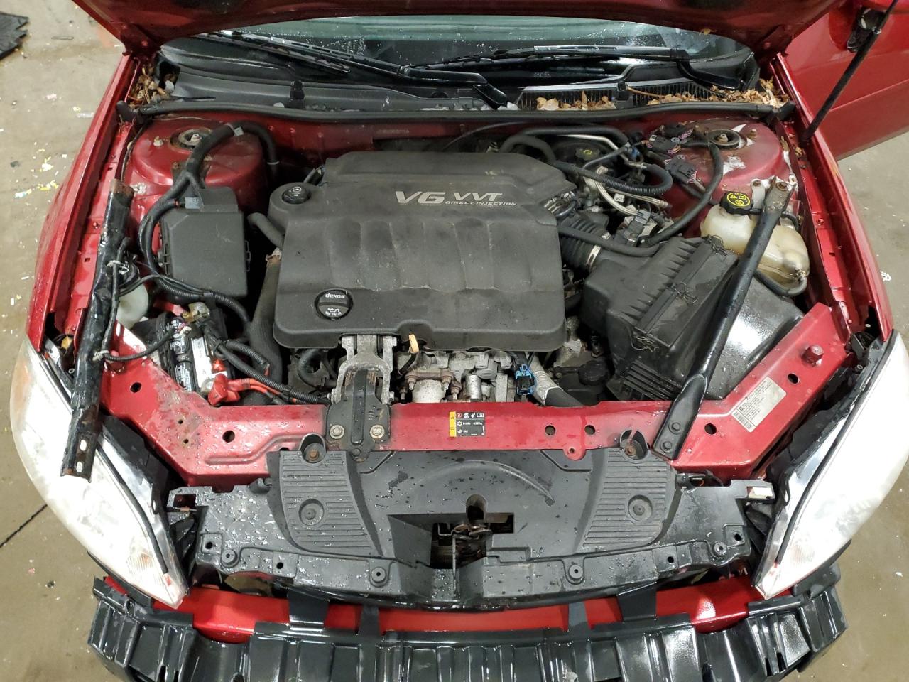 2012 Chevrolet Impala VIN 2G1WC5E34C1329237 Copart auction photo, front end / side damage thumbnail 11