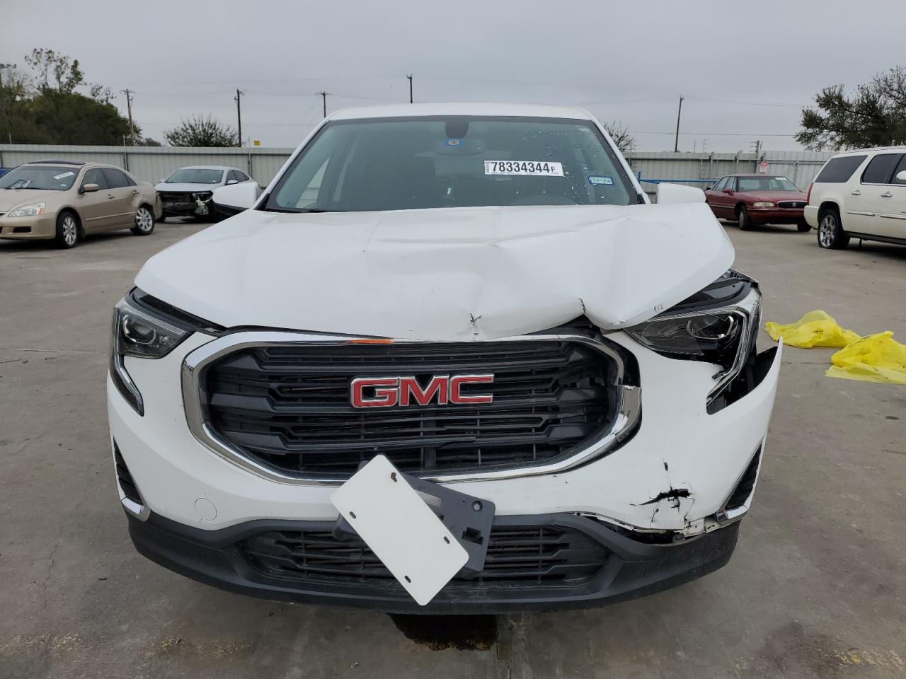 2019 GMC Terrain VIN 3GKALMEV0KL148215 Copart auction photo, front end damage thumbnail 5