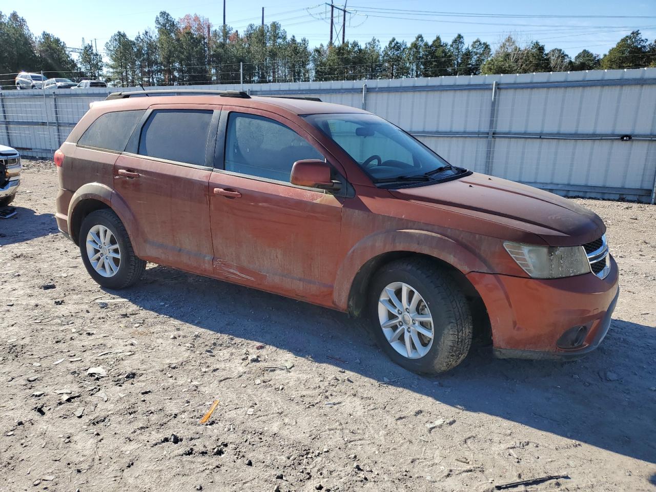 2013 Dodge Journey VIN 3C4PDCBBXDT581583 Copart auction photo, mechanical damage thumbnail 4