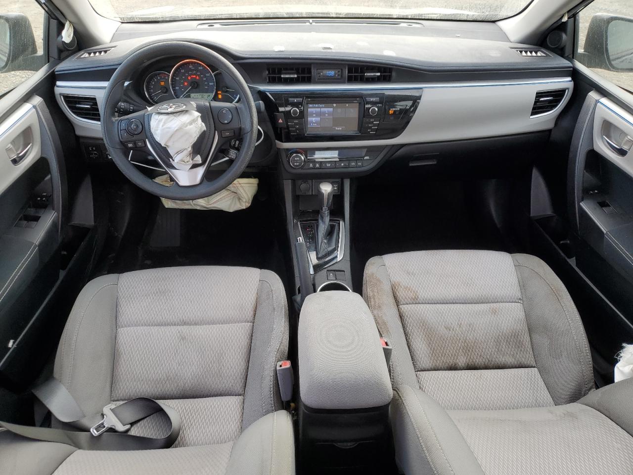 2015 Toyota Corolla VIN 5YFBURHE6FP305373 Copart auction photo, front end / rear end damage thumbnail 8