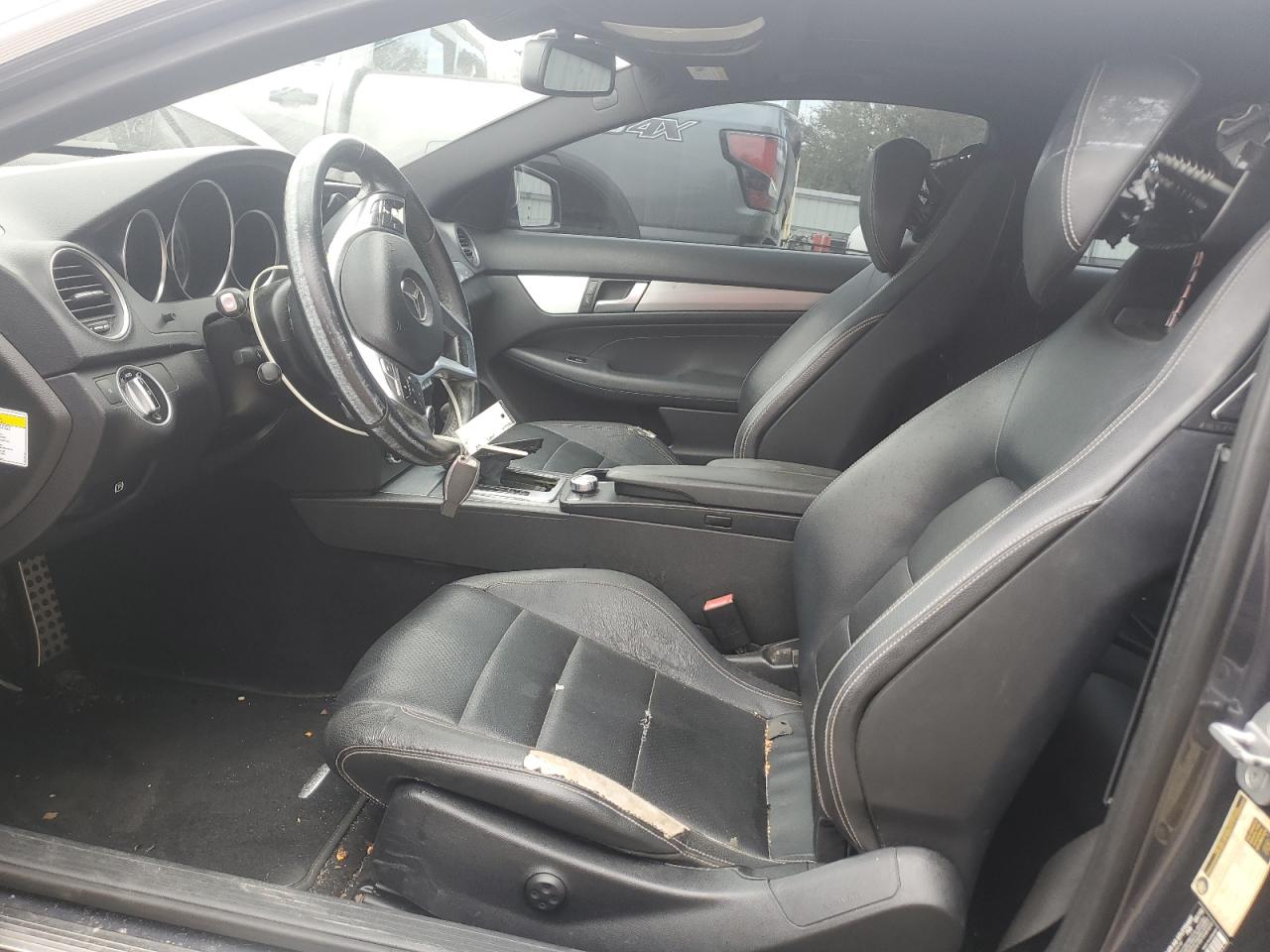 2013 Mercedes-Benz C-klasse VIN WDDGJ4HB0DF975082 Copart auction photo, front end damage thumbnail 7